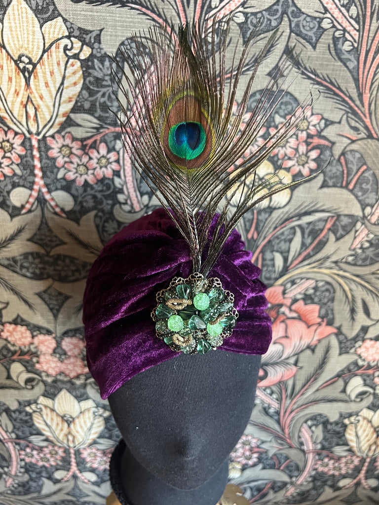 Peacock fortress turban