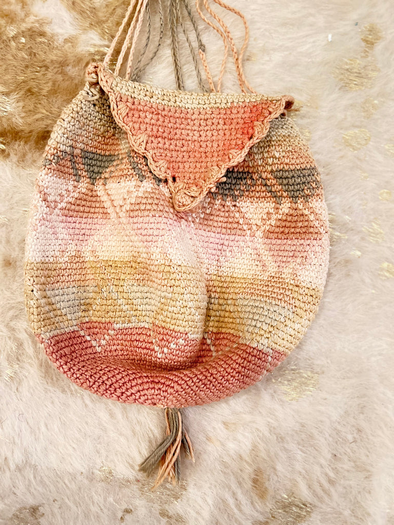 Nouveau knit satchel